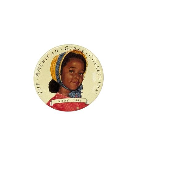 5 American Girls Collection Vintage Pins: Addy Felicity Kristen Molly Samantha - Picture 4 of 6